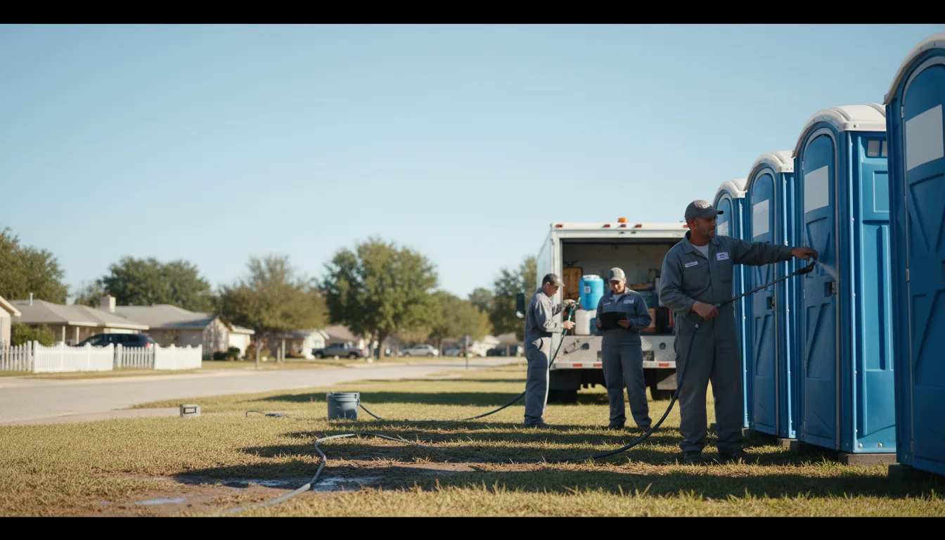 Long-Term Portable Toilet Rental in Hudson, IA near me